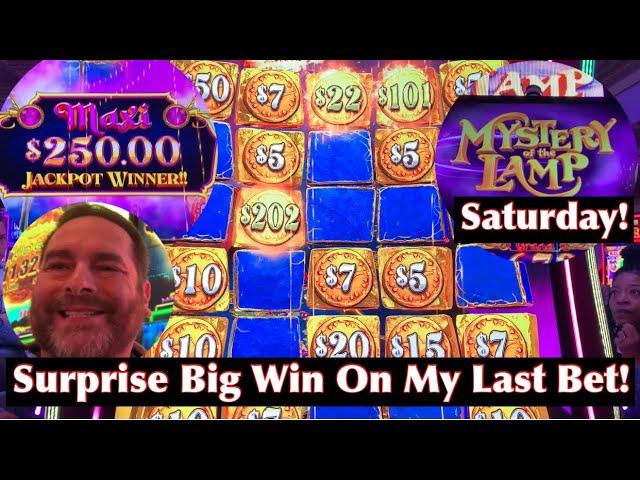 Building Up To A Big Win - Mystery of the Lamp Surprises On My Biggest Bet of the Session