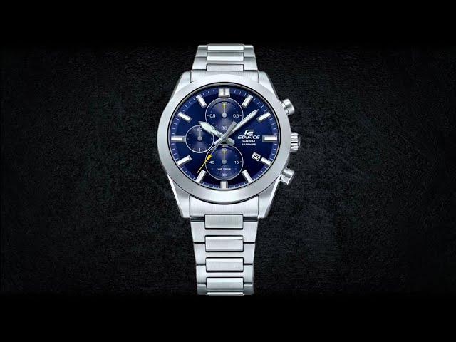 Edifice Casio Sapphire Analog Blue Dial Men's Watch