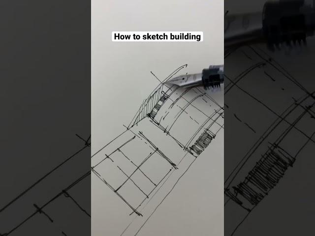 How to sketch building