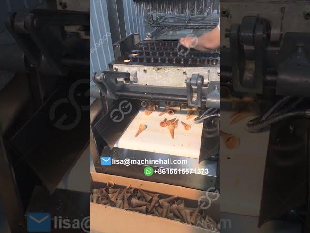 Industrial Ice Cream Wafer Cone Machine Price--Ice Cream Factory