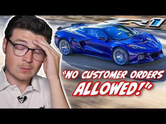 BUYING A NEW 2025 CORVETTE ZR1 IS NOT WHAT YOU EXPECTED... *BIDDING WARS ONLY?*