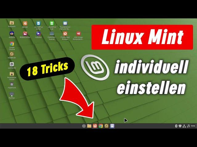 Linux Mint anpassen optimieren und Tuning wie bei Windows