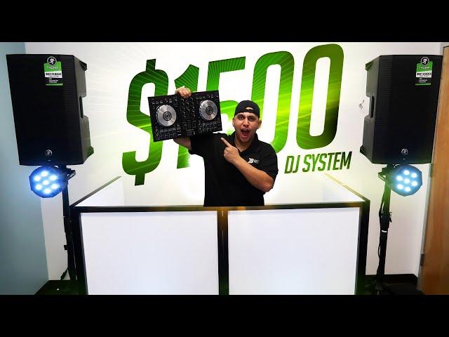  Complete Pro DJ System, under $1500 | How to  Setup Your Mobile DJ System