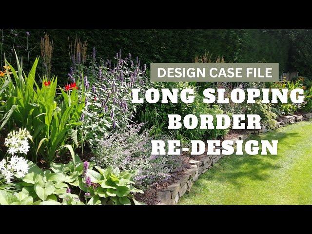 Creating a Long Perennial Border | Designing a Colourful Planting Scheme | Re-Designing a Border