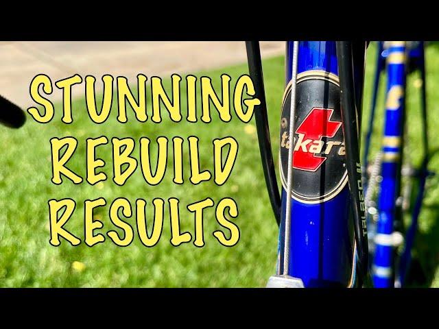 Takara Road Bike Rebuild - 10 to 14 Speeds / 700C Wheel Conversion -   