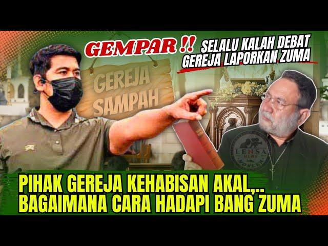 GEMPARRR‼️SELALU KALAH DEBAT,.. GEREJA LAPORKAN GURUNDA ZUMA