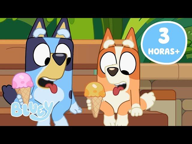 LIVE: 3 HORAS+ de Fantásticas Aventuras Bluey | Bluey Português Brasil Canal Oficial