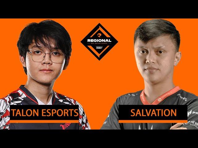 Talon Esports vs Salvation Gaming | RES Regional Series Dota 2 | Yudijustincase