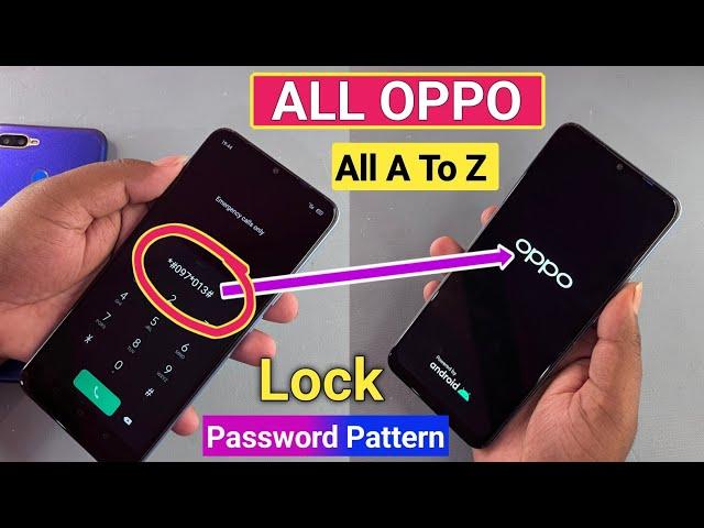 July...2024:- All Oppo Reset Password How to fix forgot lockscreen Password Any Oppo Phone