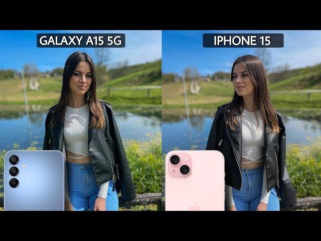 Samsung Galaxy A15 5G Vs iPhone 15 Camera Test