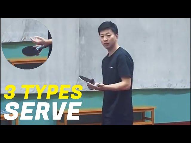 Ma Long Introduces Three Popular Types of Serve!