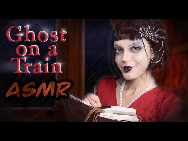 ASMR | Ghost Draws YOU On The Train  (Ambiance, Cozy, Sketching Sounds)