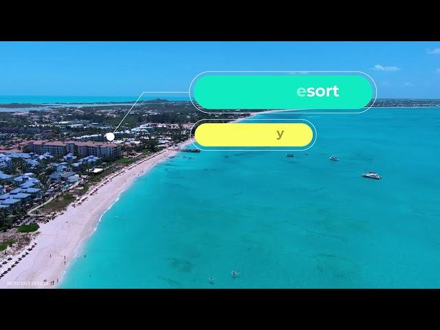 Turks and Caicos: Grace Bay Beach by Drone