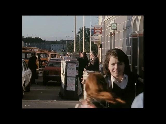 Newspaper Vendors of Limerick City, Ireland 1980