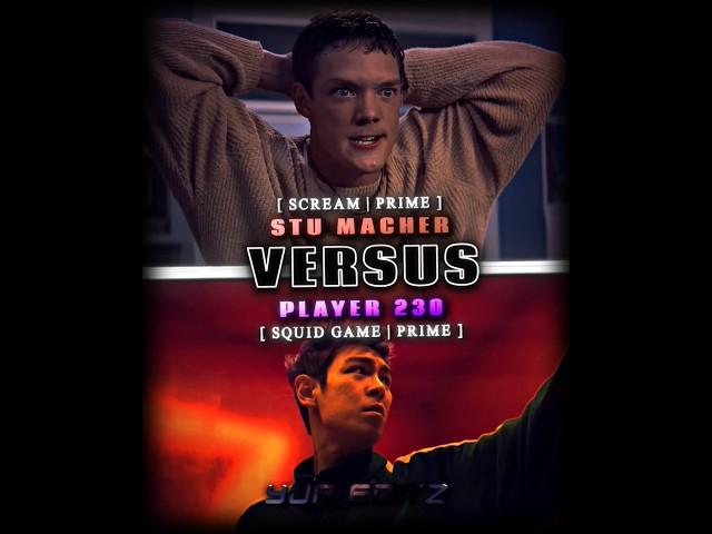 Stu Macher (Scream) vs Thanos (Squid Game)