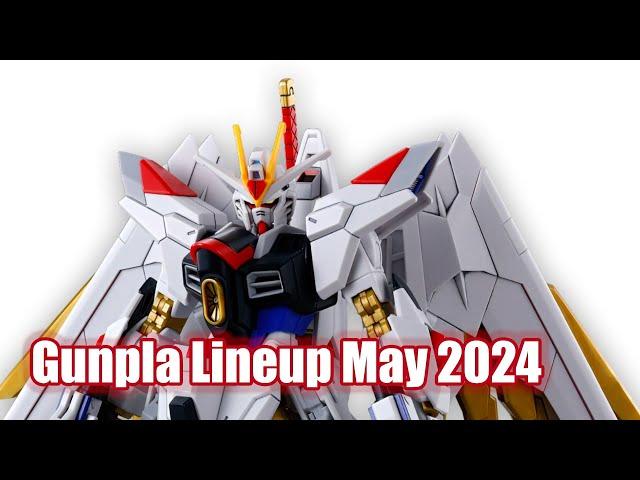 Gunpla Lineup May 2024