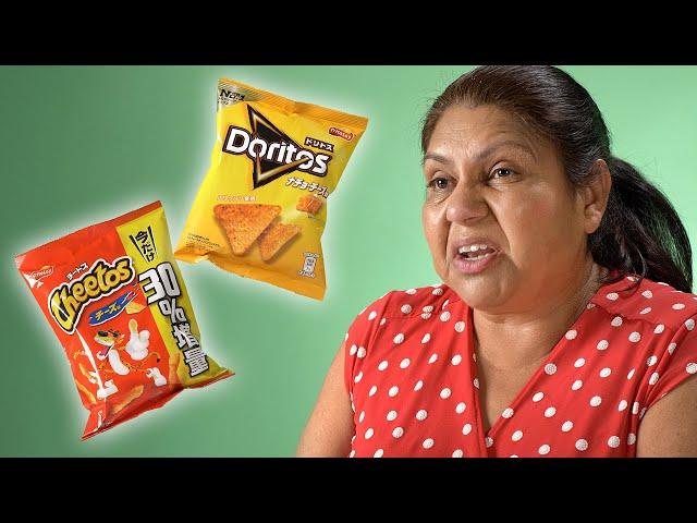 Mexican Moms Try Japanese Chips