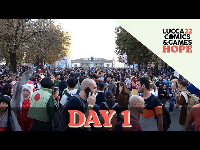 [Lucca Comics & Games] Day One