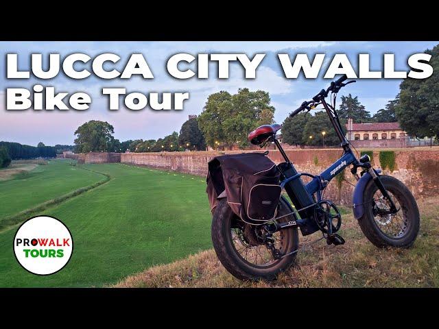 Walls of Lucca Bike Tour - 4K - Prowalk Tours