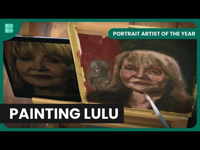 Behind Lulu's Portrait - Portrait Artist of the Year - Art Documentary