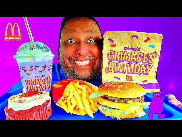 "Get your Grimace on with McDonald's Grimace's Birthday Meal: Review and Taste Test!"