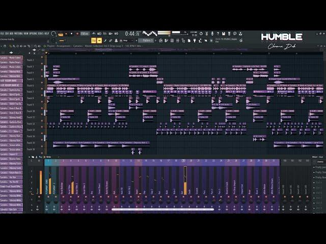 Humble Freeloaders - Chroma Dub. #colorbass #dubstep #riddim FULL FL STUDIO PLAYTHROUGH