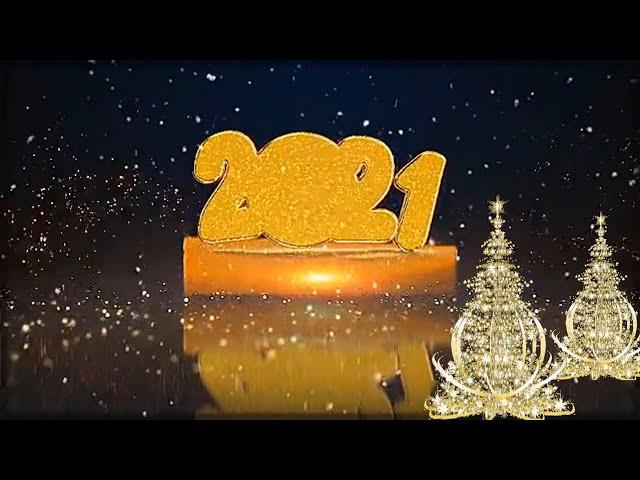 Футаж  Заставка для видео  Новый год 2021