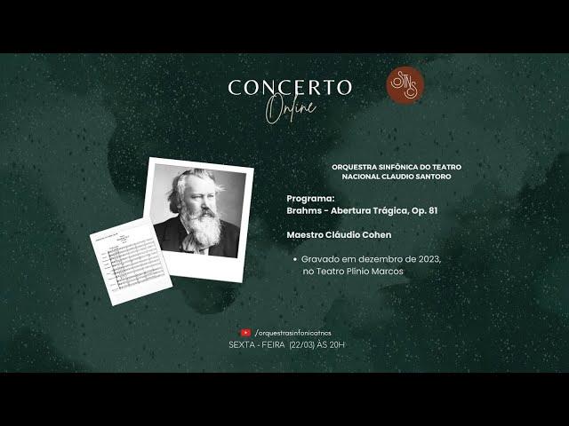 ABERTURA TRÁGICA, OP  81 - BRAHMS