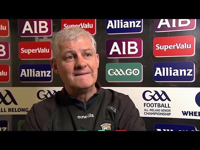 KEVIN MCSTAY EXTRA-SHOOK PLUS AFTER  MAYO V DERRY - 2024 FOOTBALL CHAMPIONSHIP