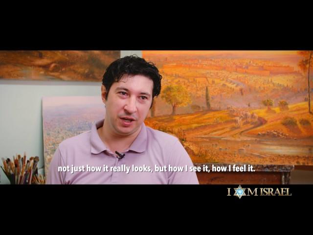"I AM ISRAEL" Clip Featuring Artist Alex Levin