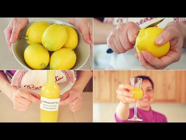 Homemade Limoncello Liqueur Easy Recipe by Benedetta