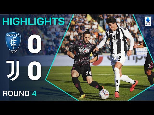 EMPOLI-JUVENTUS 0-0 | HIGHLIGHTS | Bianconeri held by sturdy Tuscans | Serie A 2024/25