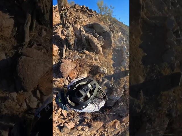 Take A Risk And Ride A Rocky Trail! #mtbarizona #arizonatrail #mountainbiking #mtbfun