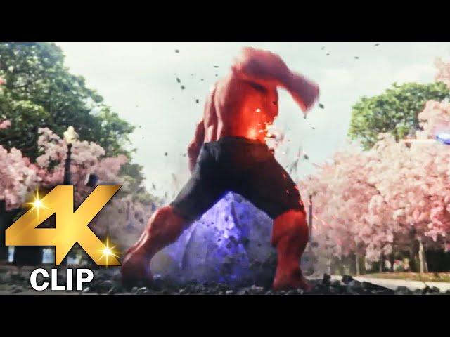 Captain America Vs Red Hulk - Fight Scene | CAPTAIN AMERICA BRAVE NEW WORLD (2025) Movie CLIP 4K