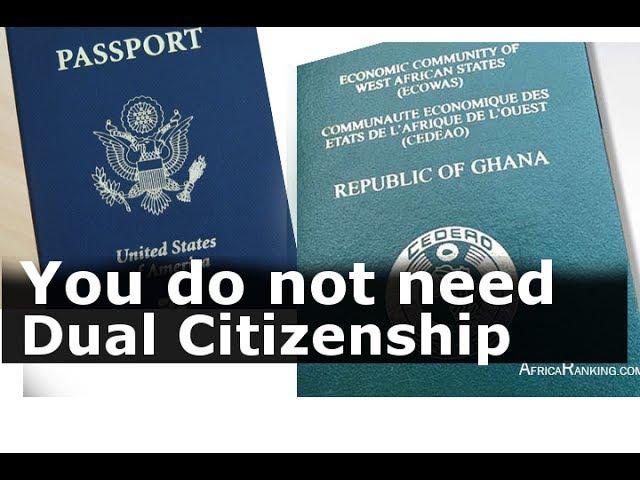 You do not need Dual Citizenship, not obligatory: PROF. KWAKU ASARE