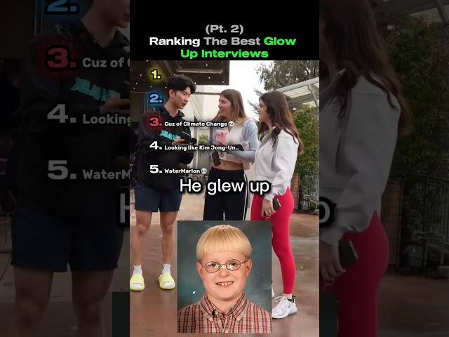 Ranking The Best Glow Up Interviews (Pt. 2) #ranking #funny