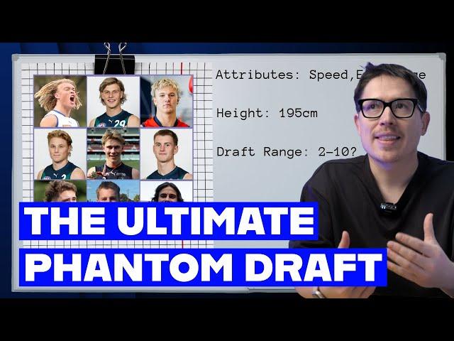 Complete Phantom Draft Top 30 | 2024 AFL DRAFT