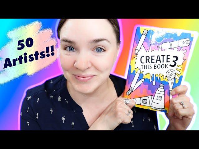 This Art Collab is HUGE!! Create This Book 3 is Going Around the World!