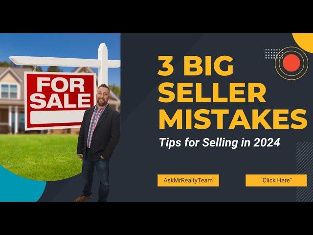 Tips for Selling Your House in Dallas | Avoid These 3 Big Seller Mistakes.