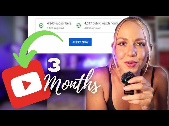 My First Month on YouTube as a complete beginner and how I plan to get monetized in 3 MONTHS