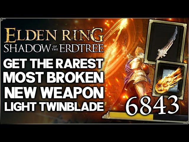 Shadow of the Erdtree - The True BEST New Weapon in Game - Euporia Twinblade Guide - Elden Ring!