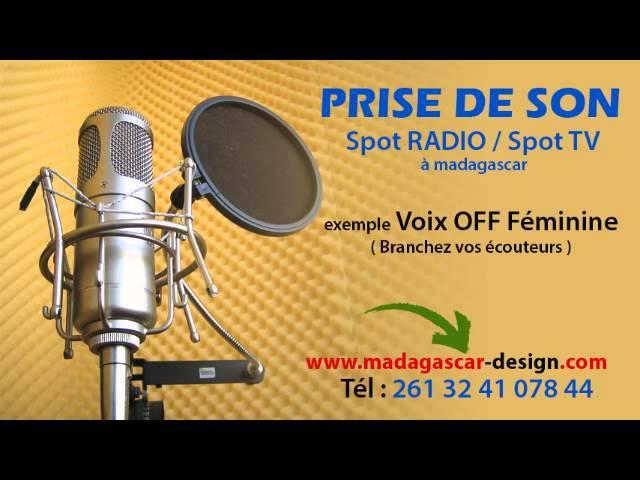 Voix OFF Féminine pour Spot Radio "Margarine SHELBA" ( version française )