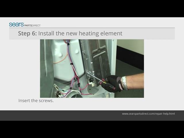 How to Replace a Common Dryer Heating Element