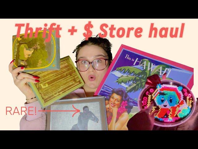 Thrift + $Store haul ASMR | my first decently edited video