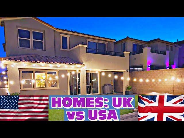 BRITISH vs AMERICAN Homes (Moved from UK to USA)