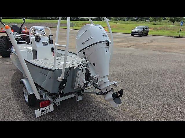 Custom Gheenoe LT25 Center Console with White 25hp by Big Frank's Outdoors