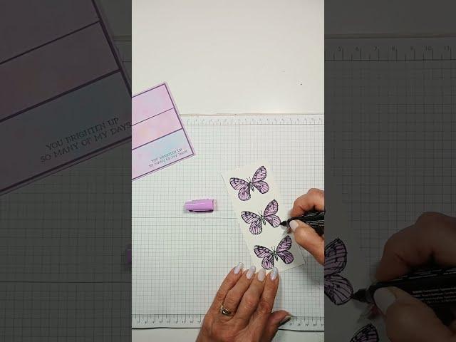 Stampin' Up! Sketched Butterflies