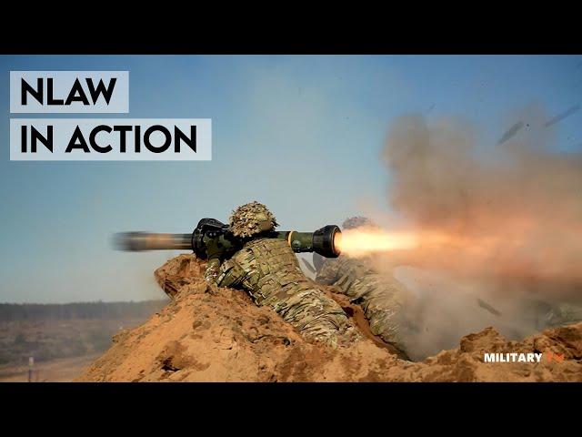 NLAW in Action - Best Anti-tank Weapon for Infantries