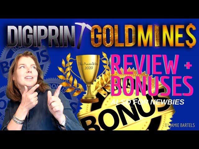 DIGIPRINT GOLDMINES REVIEW & BONUSES WARNING DON'T GET DIGIPRINT GOLDMINES WITHOUT MY BONUSES