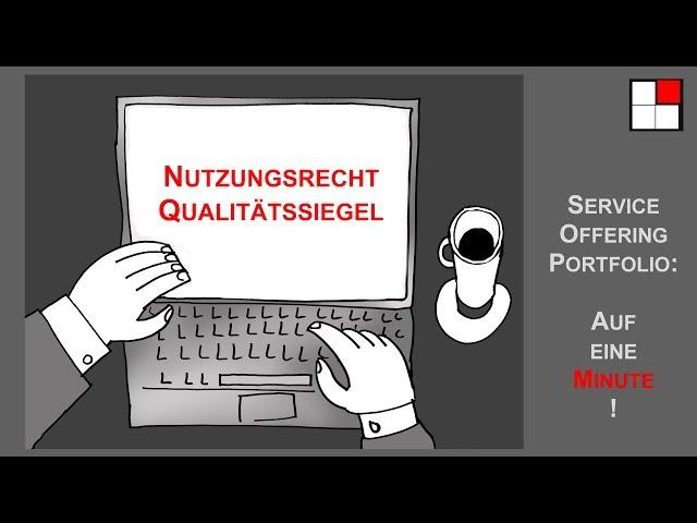 1 Minute - Nutzungsrecht Qualitätssiegel